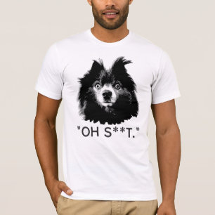 "OH D^OS" Camiseta Divertida Cara de Pom