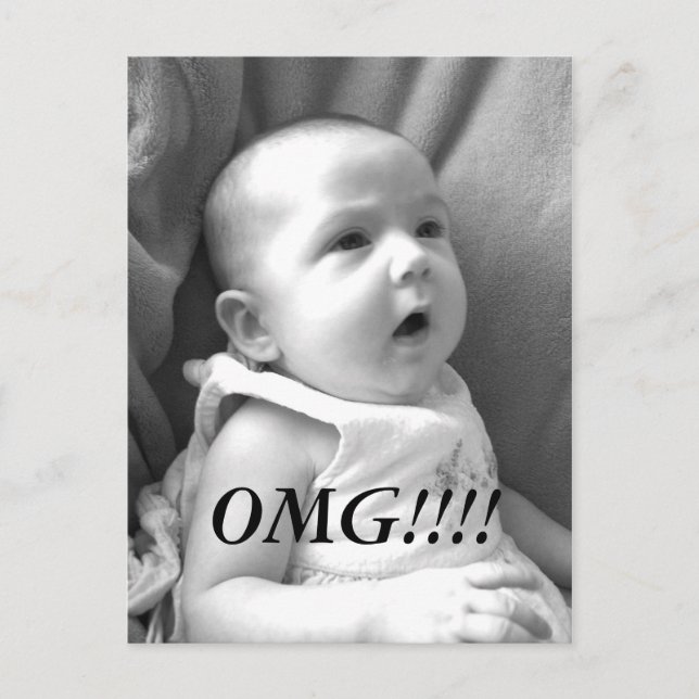 ¡¡Oh, Dios mío, tarjeta de noticias!! (Anverso)