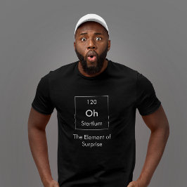 ¡Oh! El elemento de la camiseta sorpresa