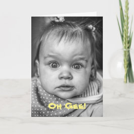 OH GEE TARJETA DE CUMPLEAÑOS DURO