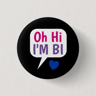 Oh Hola, soy botón de orgullo bisexual
