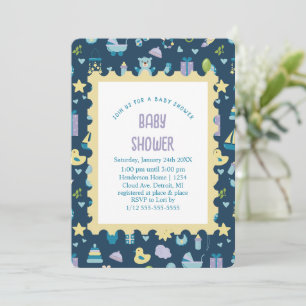 Oh Invitación de Baby Shower