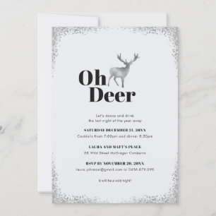Oh invitación de ciervo