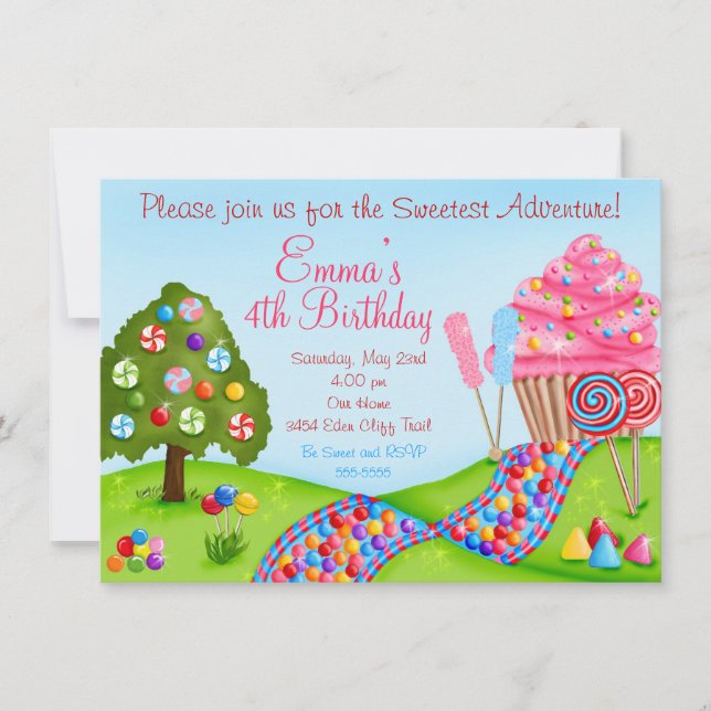 Oh invitaciones dulces de la magdalena del (Anverso)