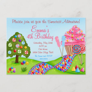 Oh invitaciones dulces de la magdalena del