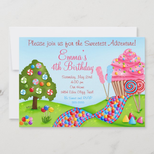 Oh invitaciones dulces de la magdalena del (Anverso)