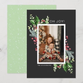 Oh Joy Photo Watercolor Navidades Tarjeta de felic