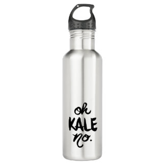 Oh, KALE no - mínimo. botella de agua