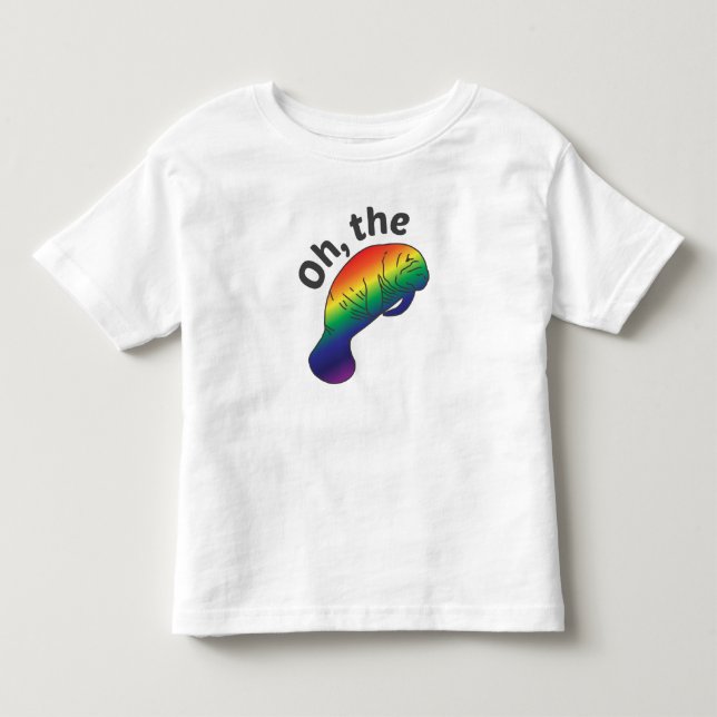 Oh, la camiseta de Hue Manatee (Anverso)