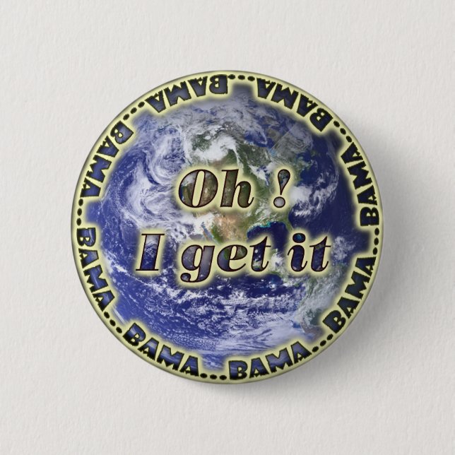 Oh le consigo el botón de la tierra de Bama (Anverso)