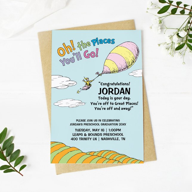 ¡Oh, los lugares a los que irás! Anuncio de gradua (Subido por el creador)