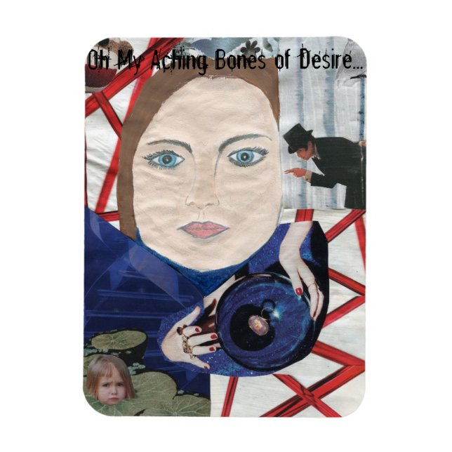 Oh, mis atractivos huesos del deseo... Imán (Vertical)