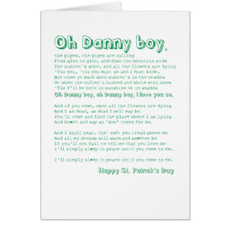 ¡Oh muchacho de Danny!