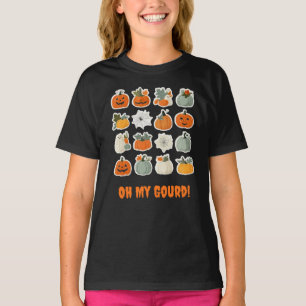 Oh My Gourd Funny Pumpkin Halloween Camiseta