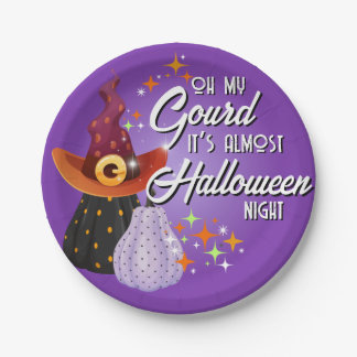 Oh My Gourd ¡Ya casi es Halloween!  Platos de Post