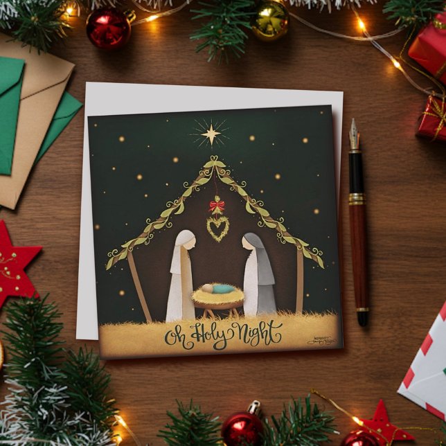 Oh Navidad de los hombres de noche sagrado (Subido por el creador)