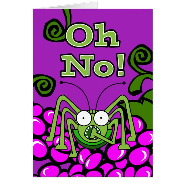 ¡Oh, no! Es el Día de San Urho de nuevo, Grasshopp (Frente)