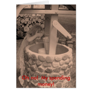 ¡Oh no! ¡Estoy gastando dinero!