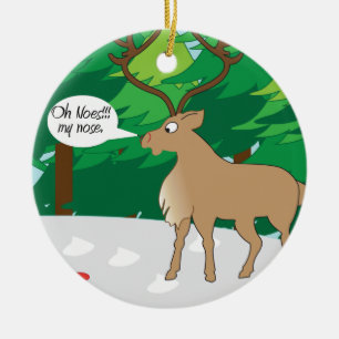 oh no mi ornamento de nariz