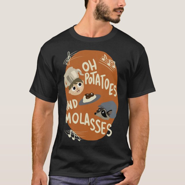 Oh Papas y melaza camiseta esencial (Anverso)
