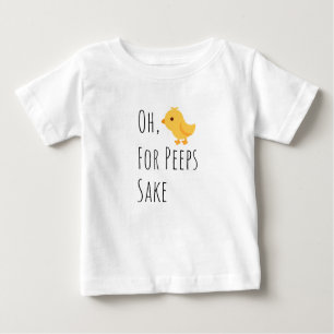 Oh Peeps para camisetas de Pascua para niños