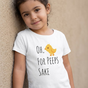Oh Peeps para camisetas de Pascua para niños