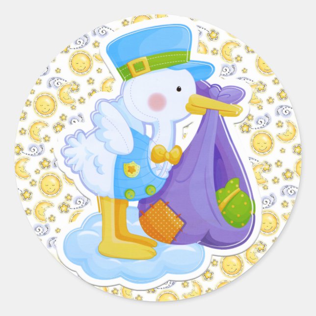 Oh Pegatina bebé por el SRF (Anverso)