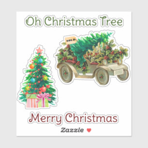 Oh Pegatinas de vinilo de Personalizado de árbol d