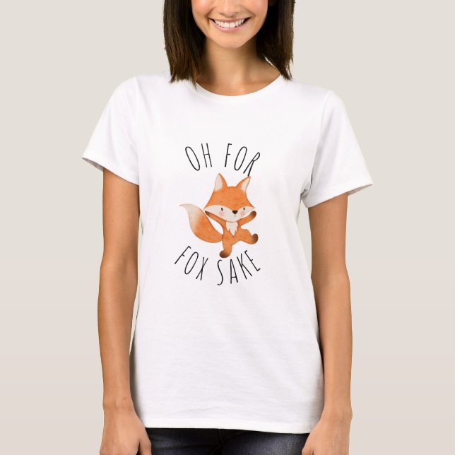 Oh por la camiseta de Fox Sake (Anverso)