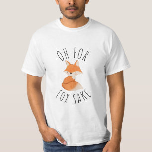 Oh por la camiseta de Fox Sake