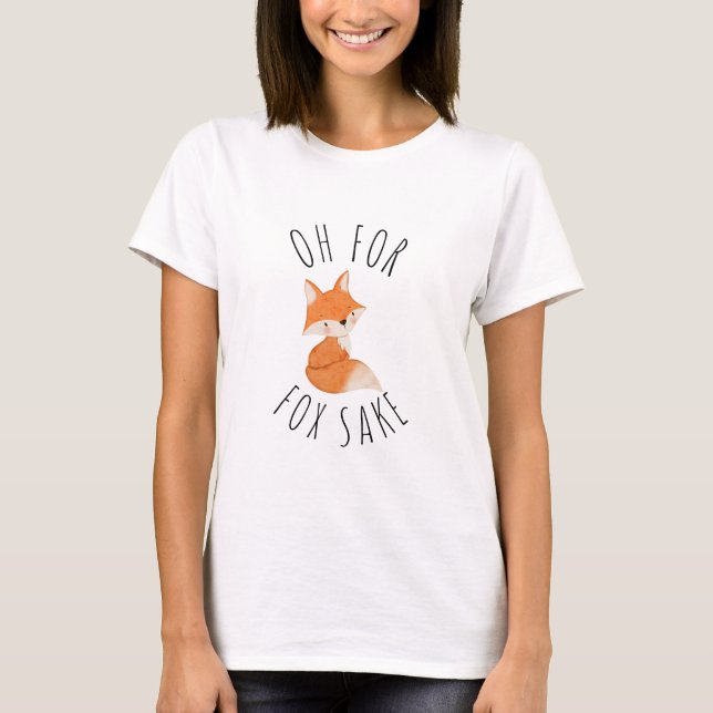 Oh por la camiseta de Fox Sake (Anverso)