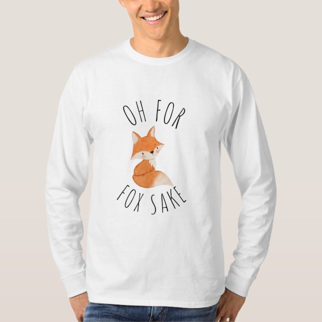 Oh por la camiseta de Fox Sake (Anverso)