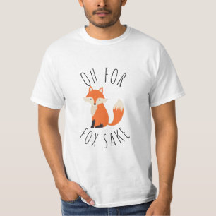 Oh por la camiseta de Fox Sake