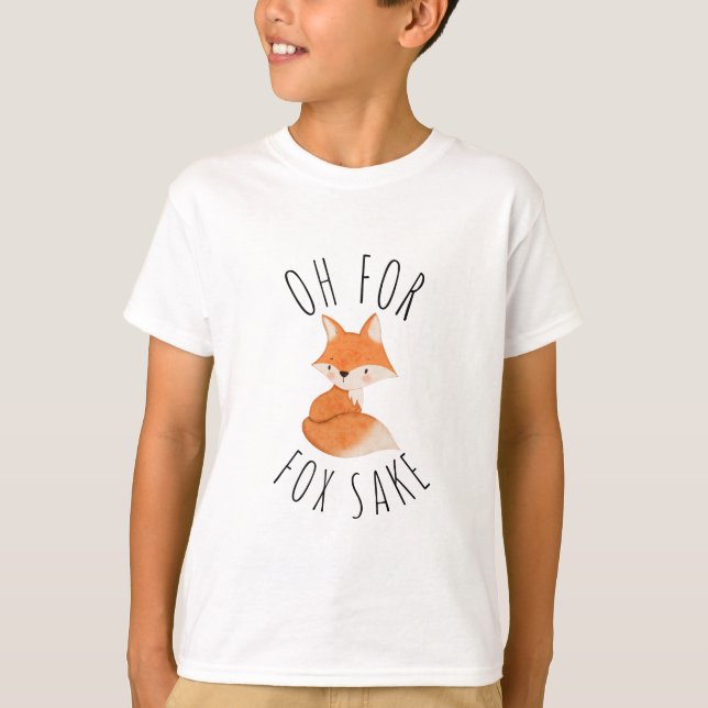 Oh por la camiseta de Fox Sake (Anverso)