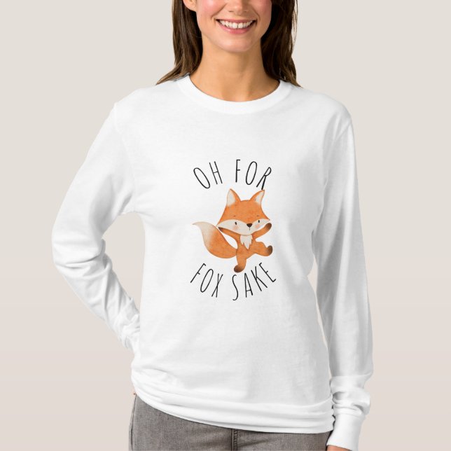 Oh por la camiseta de Fox Sake (Anverso)