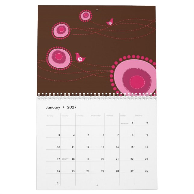 ¡Oh, qué capricho! Calendario de Personalizado Fle (Jan 2027)