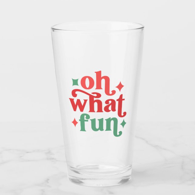 Oh Qué Diversión - Tipografía festiva (Anverso)