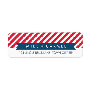 OH QUÉ DIVERTIDA etiqueta de la dirección de la fi