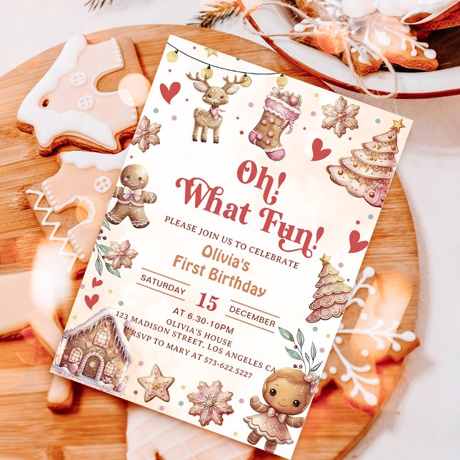 Oh Qué Divertida Invitación De Cocina De Navidades (Subido por el creador)