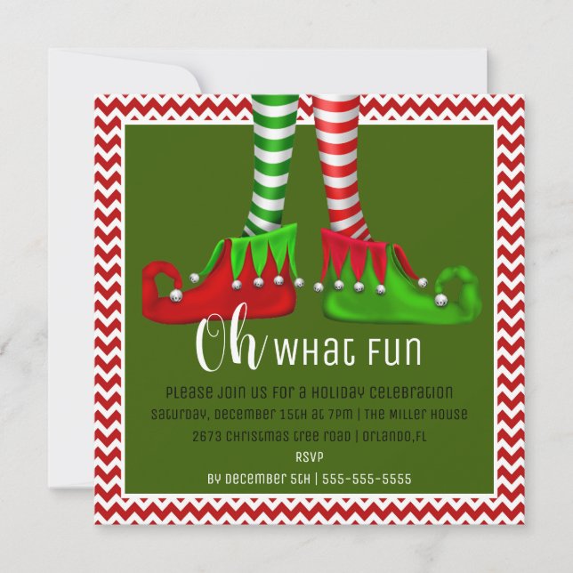 Oh, Qué Divertida Invitación Del Partido De Los Na (Anverso)