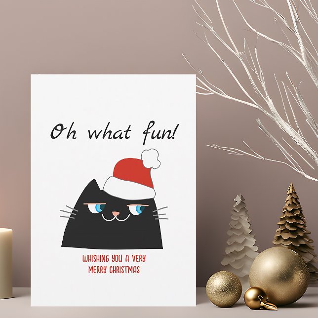 Oh Qué Divertida Tarjeta de Vacaciones para Navida (Subido por el creador)
