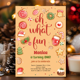 Oh, qué divertido invitación de cumpleaños de los 