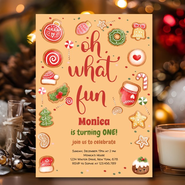 Oh, qué divertido invitación de cumpleaños de los  (Subido por el creador)