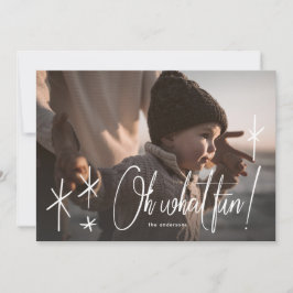 Oh Qué Divertido Letter Fotos de Navidad