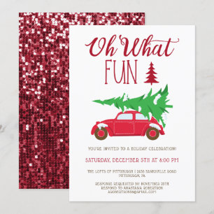 OH QUÉ DIVERTIDO Navidades Fiesta Invitación EDITA