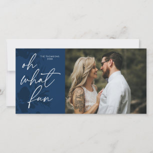 Oh Qué Dulce Navidades Brillantes Tarjeta de Vacac