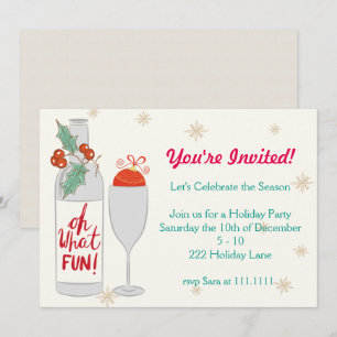 Oh Qué Invitación Divertida De Vacaciones