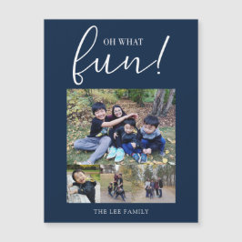 Oh Qué Navidades Blue De Fun Holiday Moderno