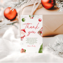 Oh Qué Navidades divertidos etiqueta de regalo de