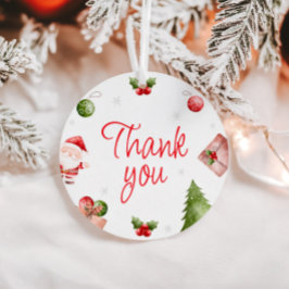 Oh Qué Navidades divertidos etiqueta de regalo de